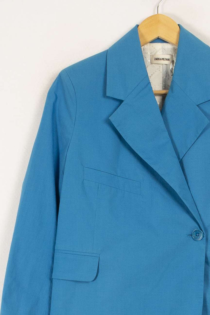 Veste tailleur bleue - Taille XS/34