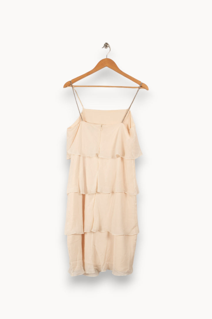 Robe beige - Taille L/40