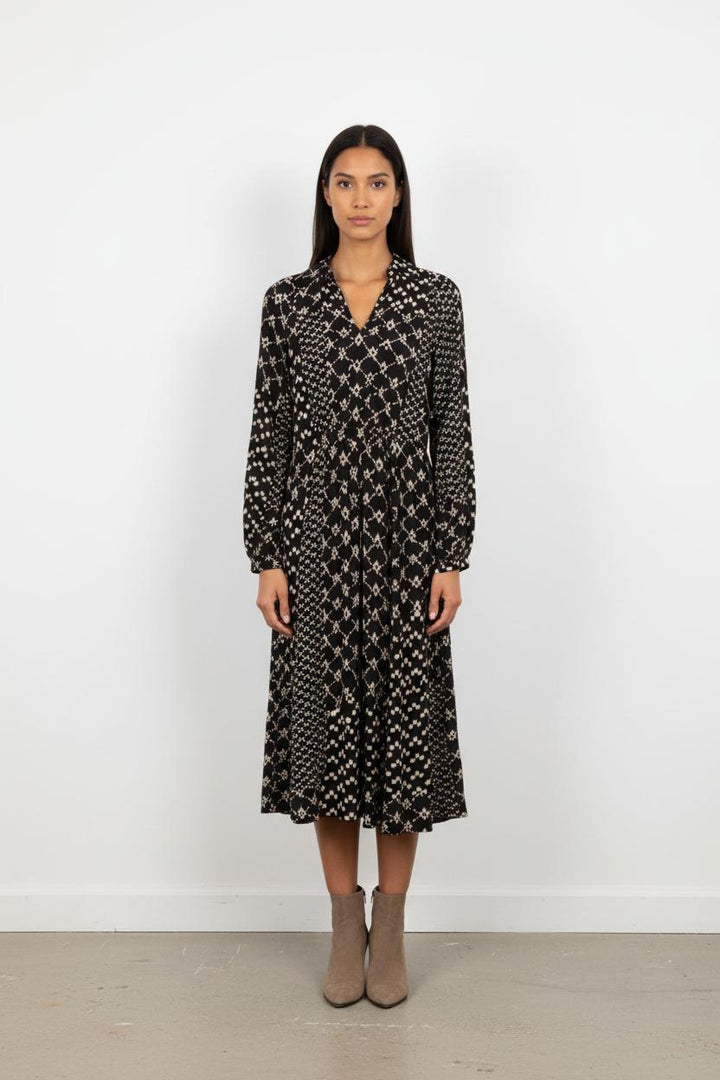 Robe longue à motifs - Taille XS/34