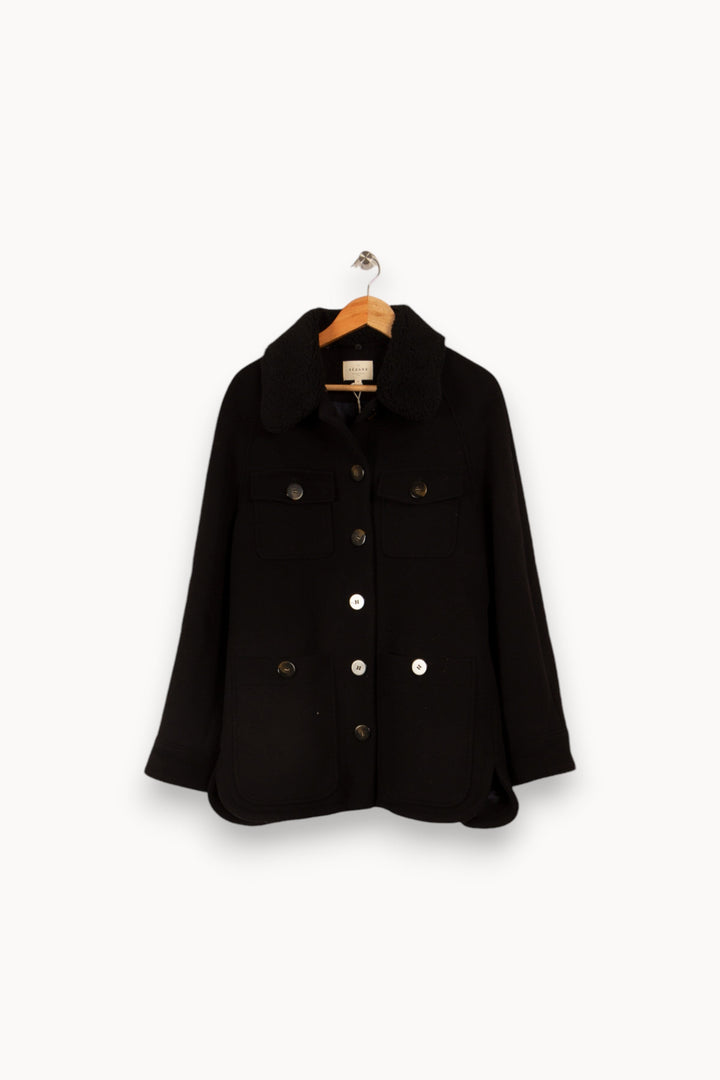 Manteau noir - Taille L/40