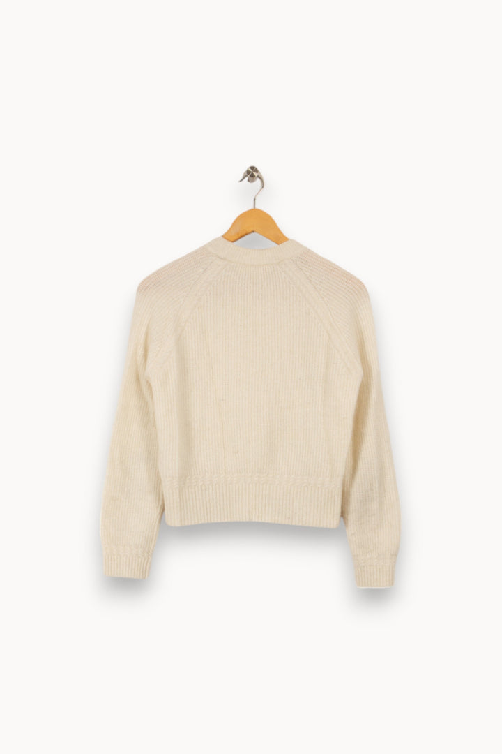 Pull blanc - Taille XS/34