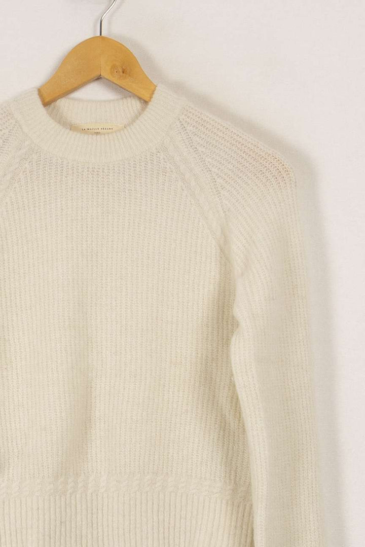 Pull blanc - Taille XS/34