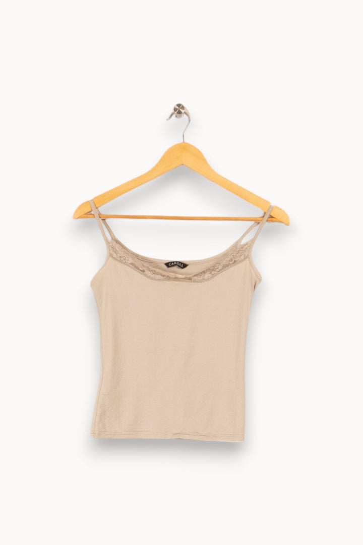 Débardeur beige - Taille S/36