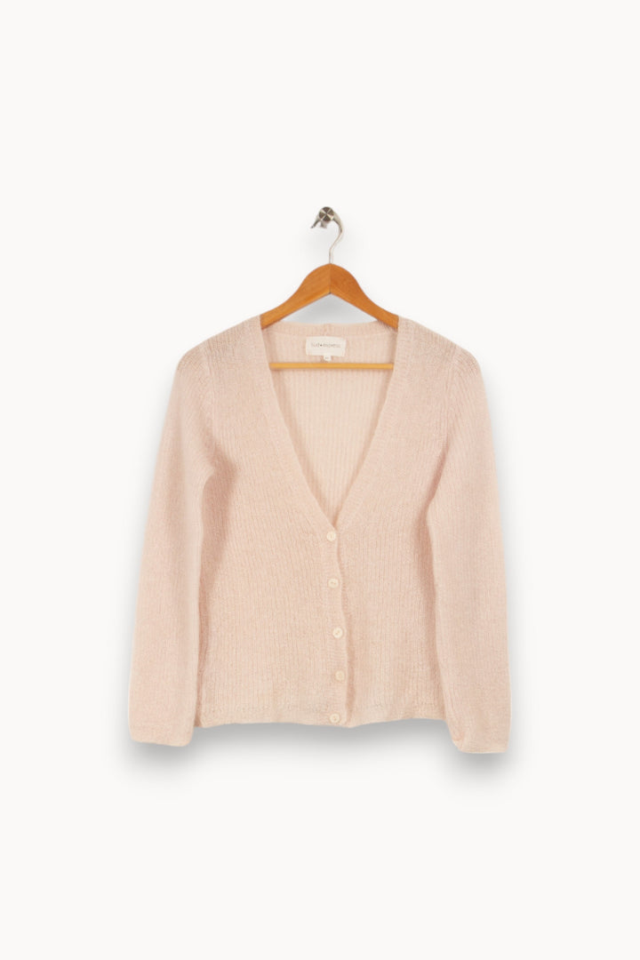 Cardigan rose clair - Taille M/38