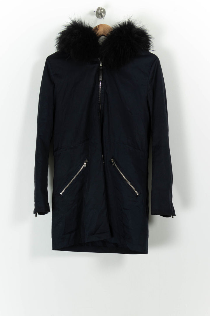 Parka Bleu et Noir - Taille S/36 de la marque ZAPA | PARAD15389 - Vendu par Paradigme - Image 2