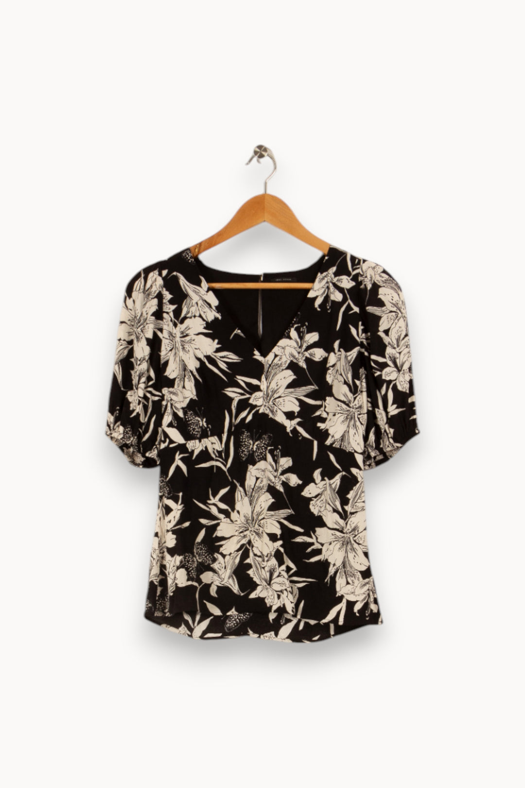 Top noir et blanc - Taille S/36 de la marque IKKS | PARAD15399 - Vendu par Paradigme - Image 1