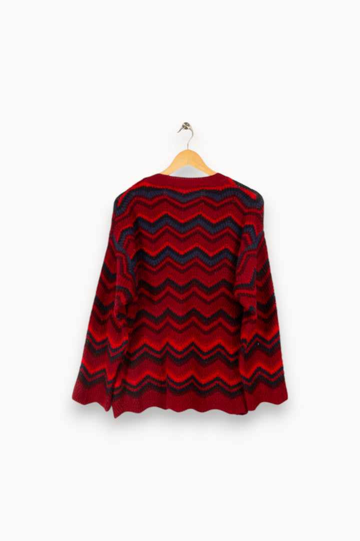 Pull bordeaux - Taille L/40