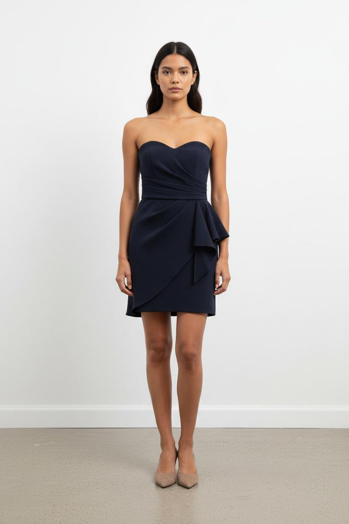 Robe courte bleu foncé - Taille S/36