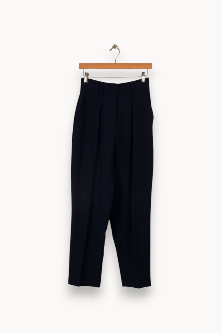 Pantalon bleu foncé - Taille S/36 de la marque Tara Jarmon | PARAD15493 - Vendu par Paradigme - Image 1