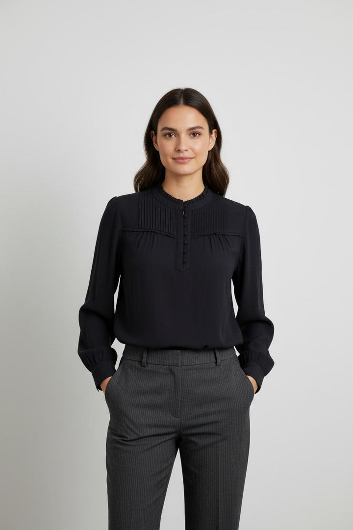 Blouse bleue foncée - Taille M/38