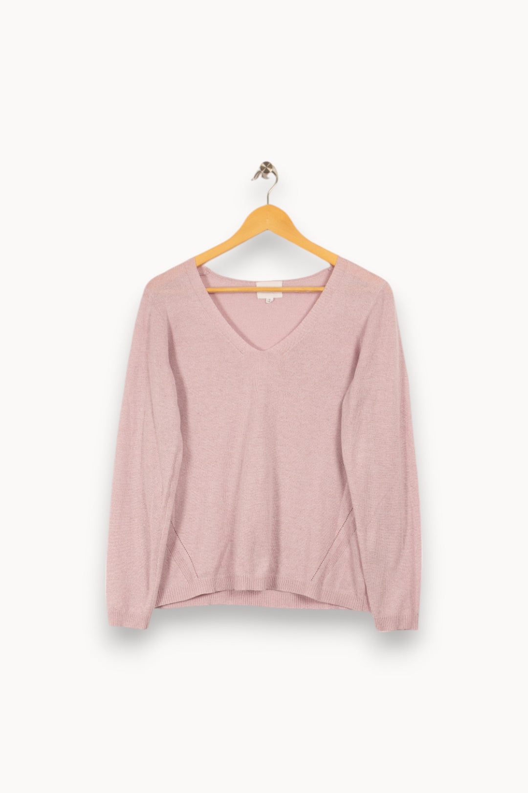 Sweat léger rose pailleté - Taille M/38