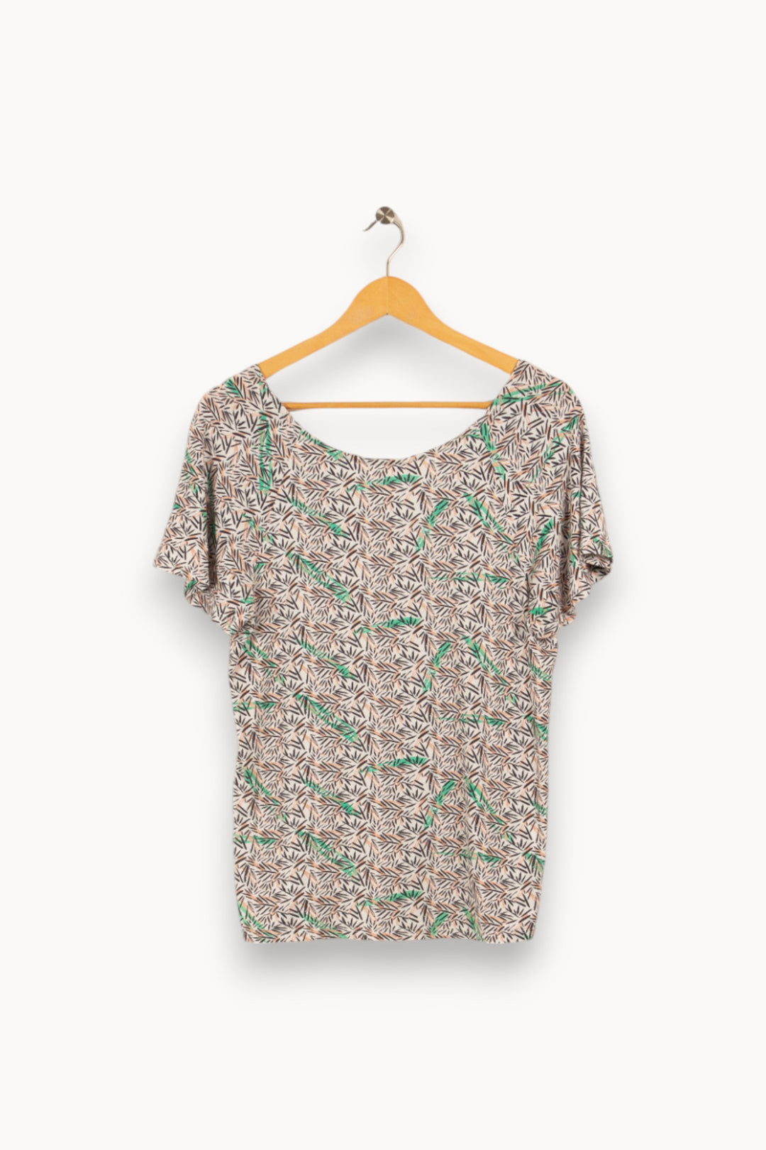 T-shirt à motifs multicolores - Taille L/40