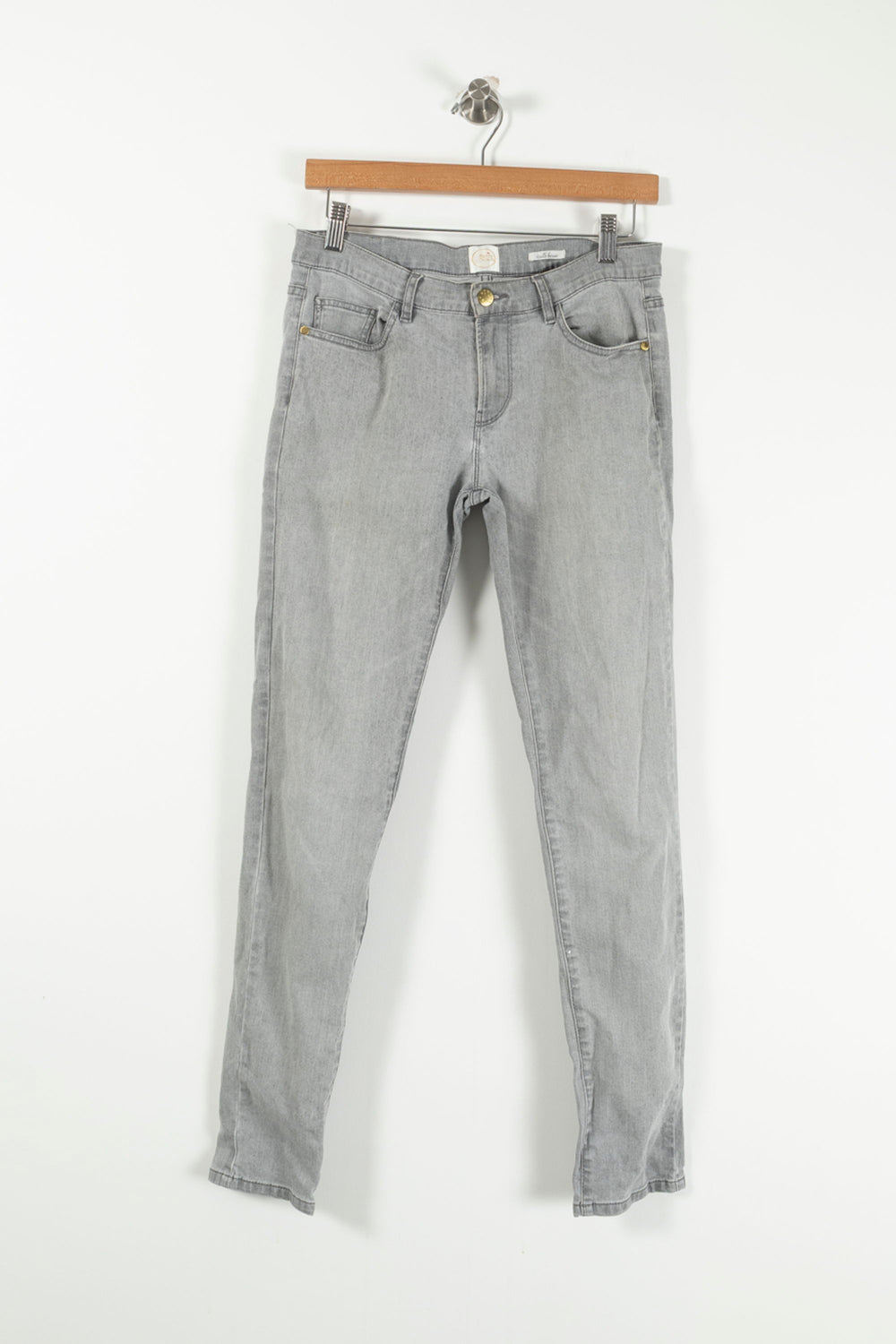 Jean Gris - Taille M/38 de la marque Des petits hauts | PARAD15675 - Vendu par Paradigme - Image 2