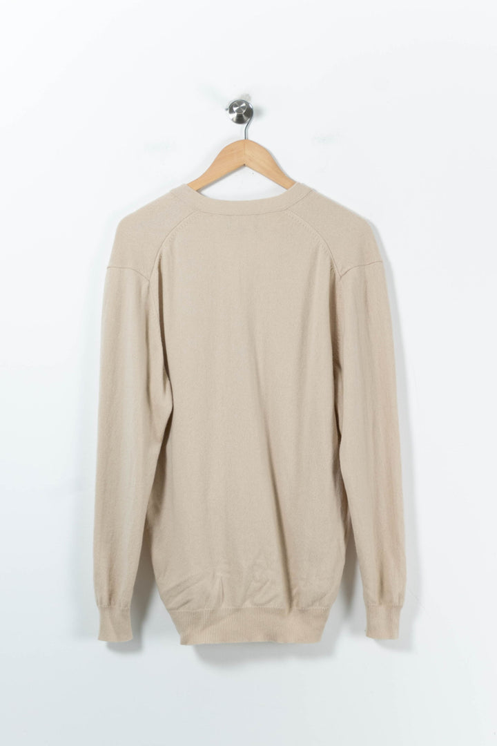 Cardigan Beige - Taille XL/42 de la marque Eric Bompard | PARAD15689 - Vendu par Paradigme - Image 4