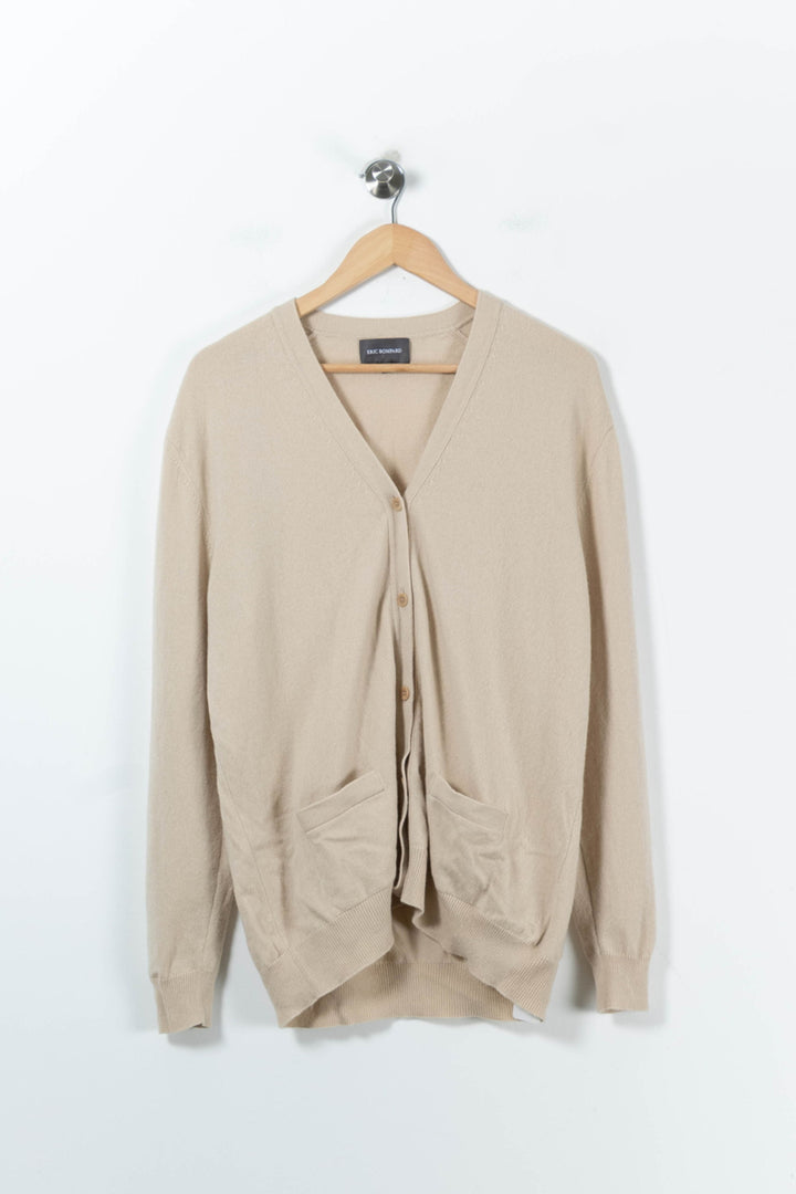 Cardigan Beige - Taille XL/42 de la marque Eric Bompard | PARAD15689 - Vendu par Paradigme - Image 2