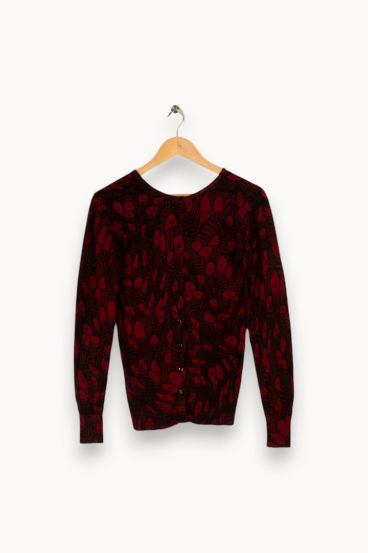 Pull bordeaux - Taille S/36