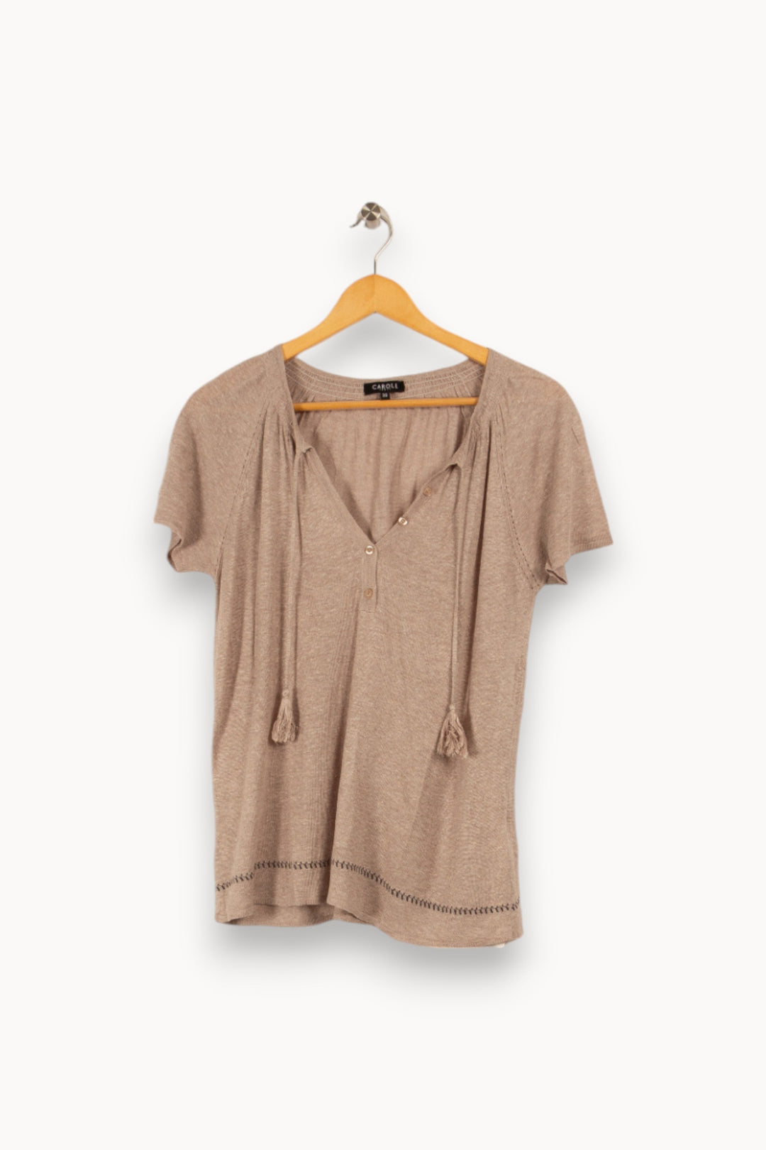 T-shirt beige - Taille M/38