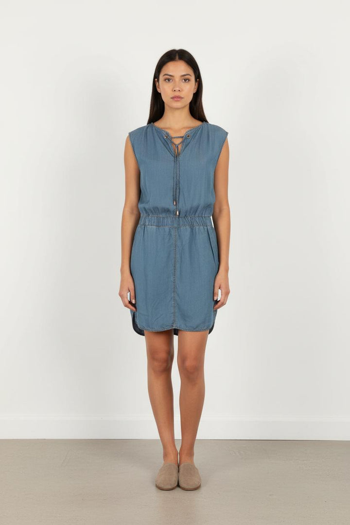 Robe bleue - Taille XS/34