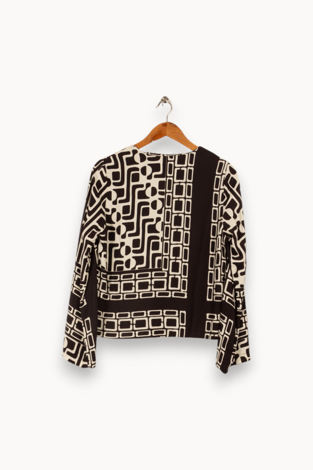 Blouse noire et blanche - Taille M/38