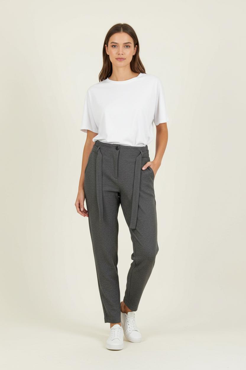 Pantalon Gris - Taille XL/42 de la marque IKKS | PARAD15857 - Vendu par Paradigme - Image 1