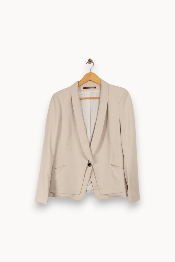 Veste de tailleur blanche - Taille XL/42