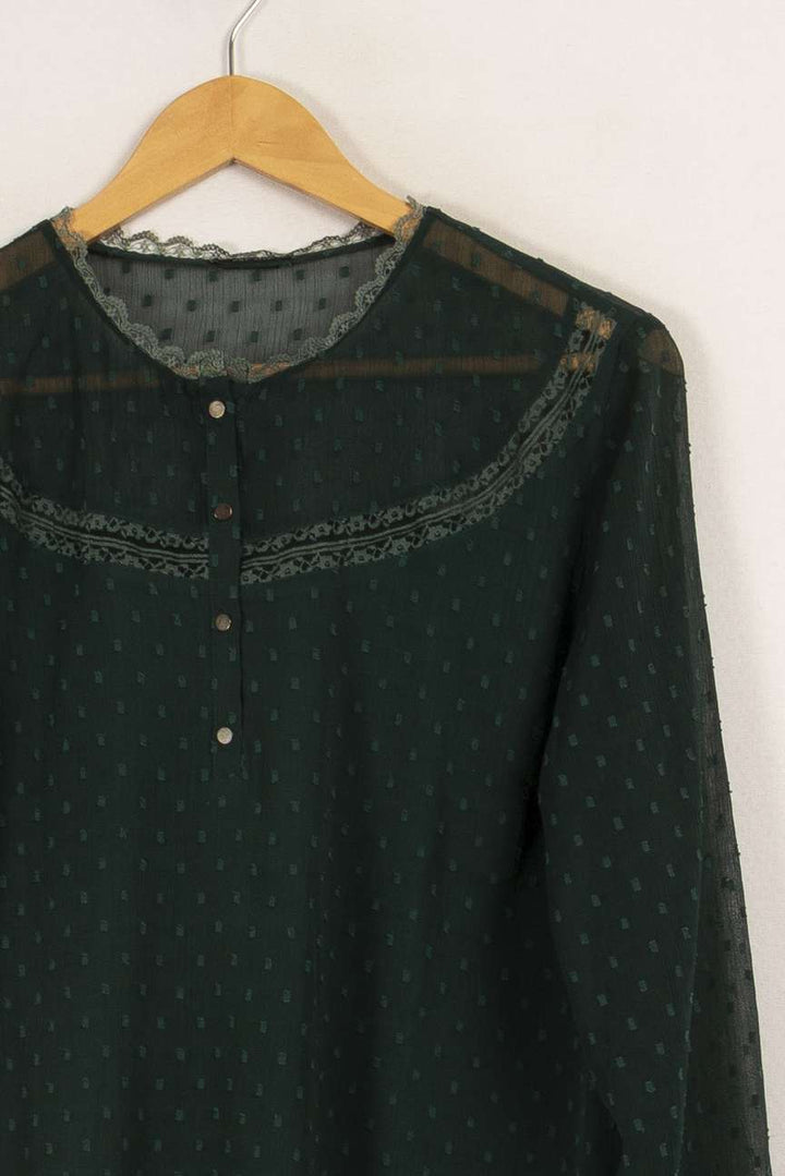 Blouse verte - Taille L/40