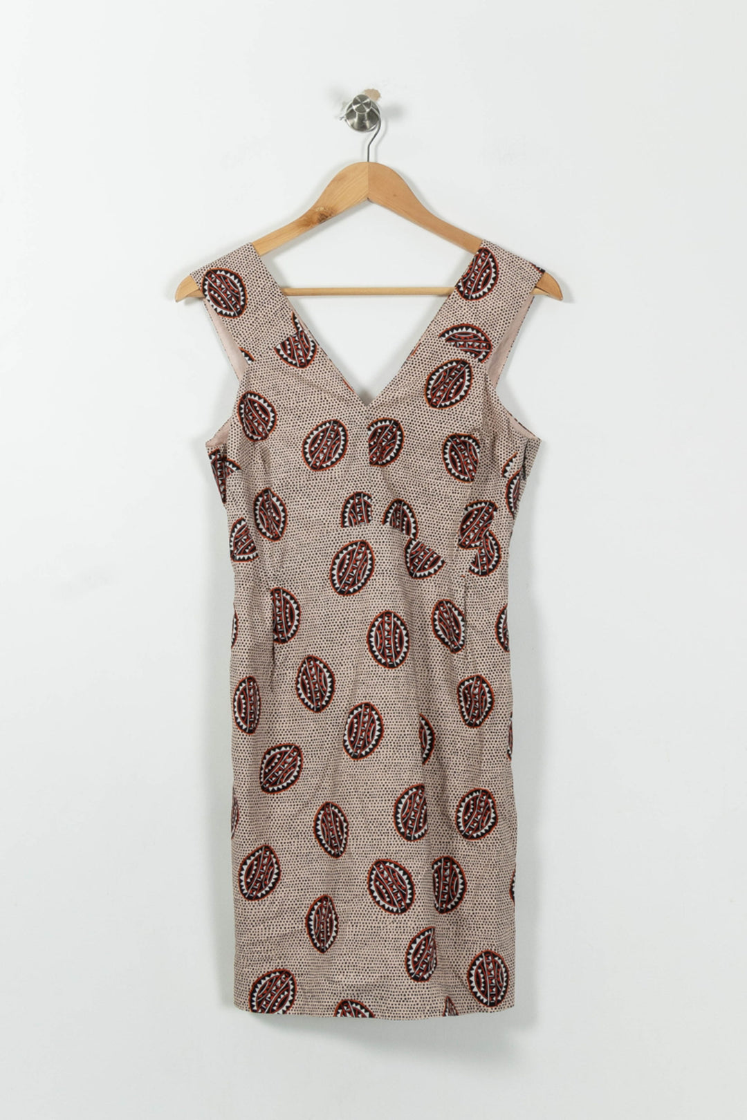 Robe Sans Manches Beige et Marron - Taille XS/34 de la marque Bimba y Lola | PARAD15892 - Vendu par Paradigme - Image 2