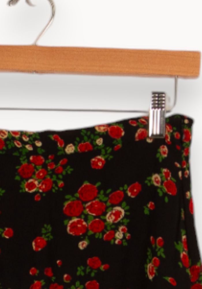 Jupe Noire et Rouge - Taille S/36 de la marque Derhy | PARAD15905 - Vendu par Paradigme - Image 3