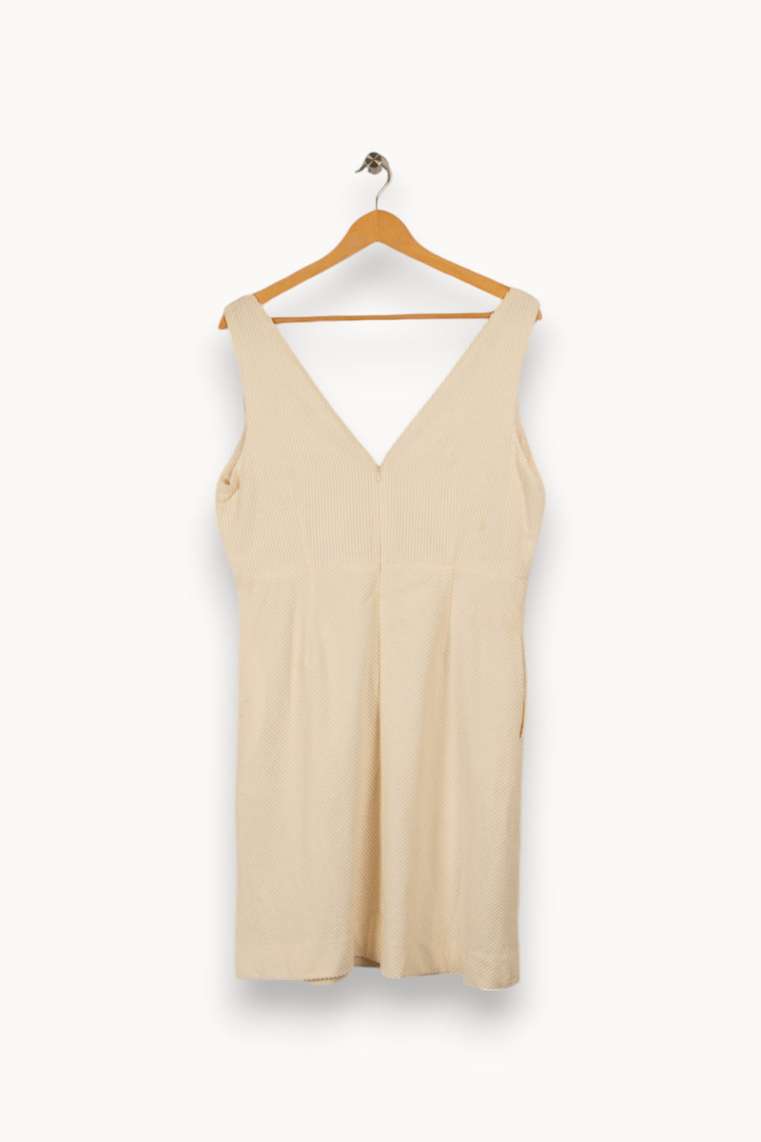 Robe Sans Manches Beige - Taille L/40 de la marque Caroll | PARAD15927 - Vendu par Paradigme - Image 4