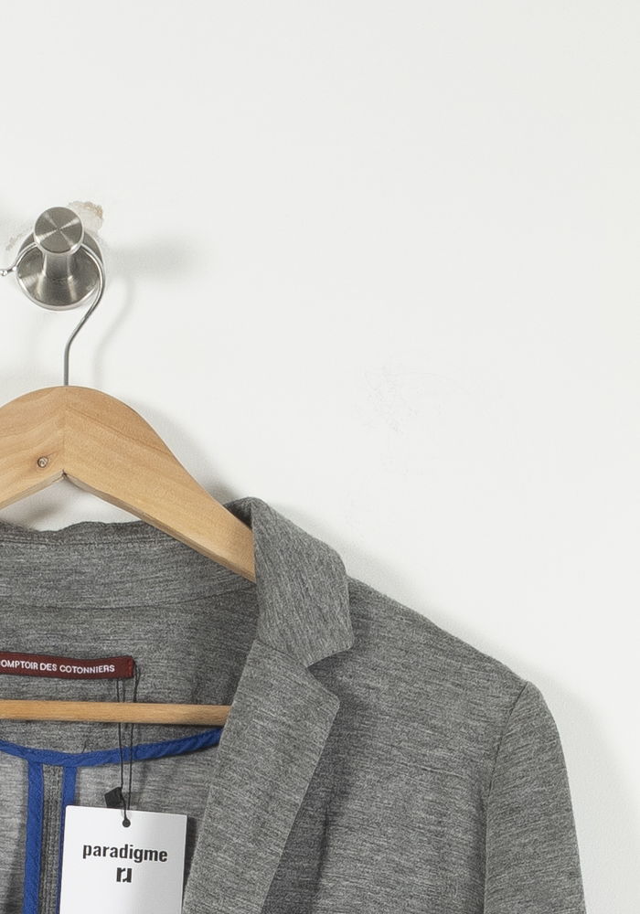 Blazer Gris - Taille L/40 de la marque Comptoir des Cotonniers | PARAD15960 - Vendu par Paradigme - Image 3