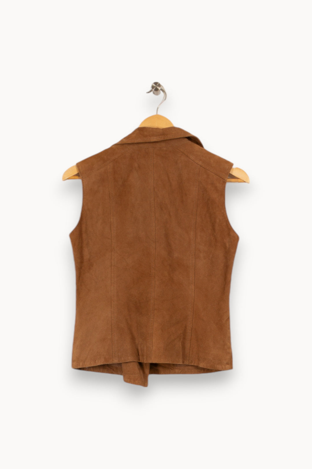 Gilet sans manches marron - Taille S/36