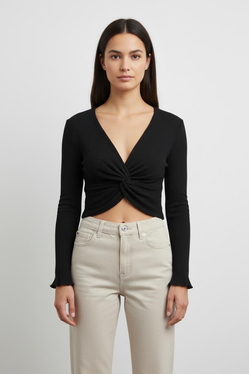 Top noir - Taille XS/34