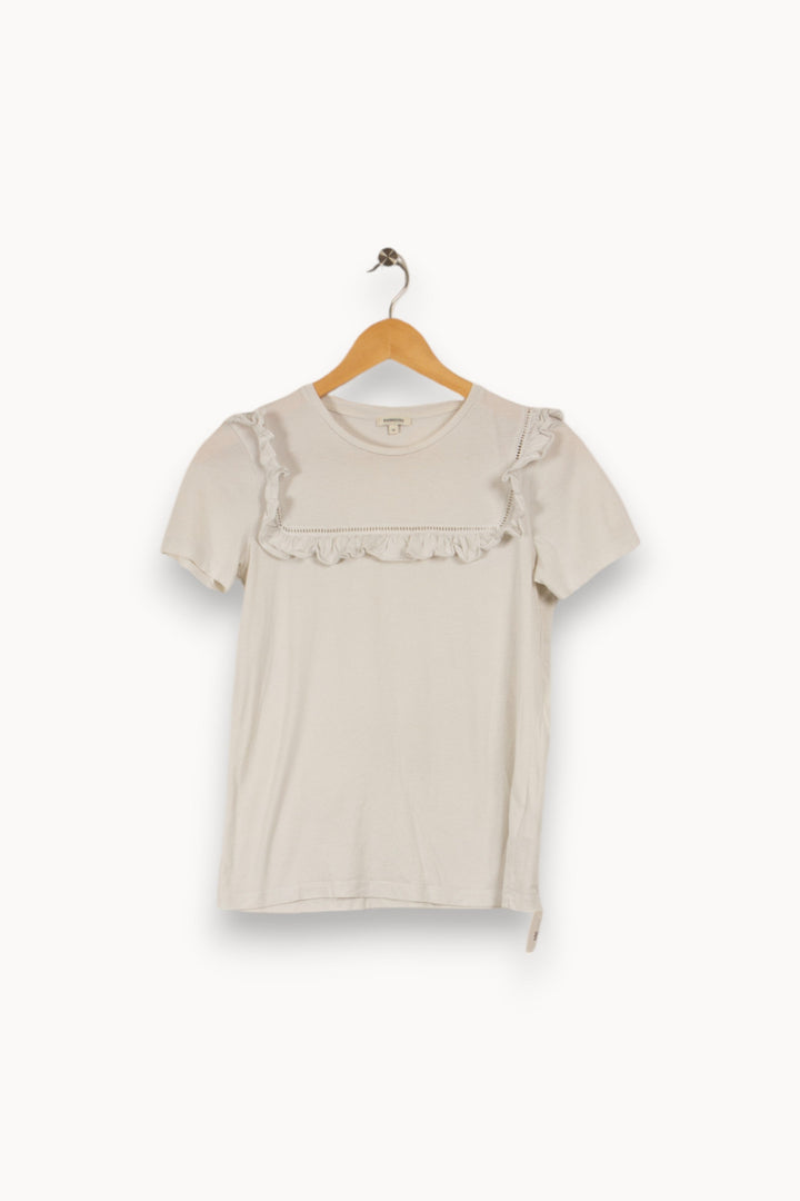 T-shirt blanc - Taille XS/34