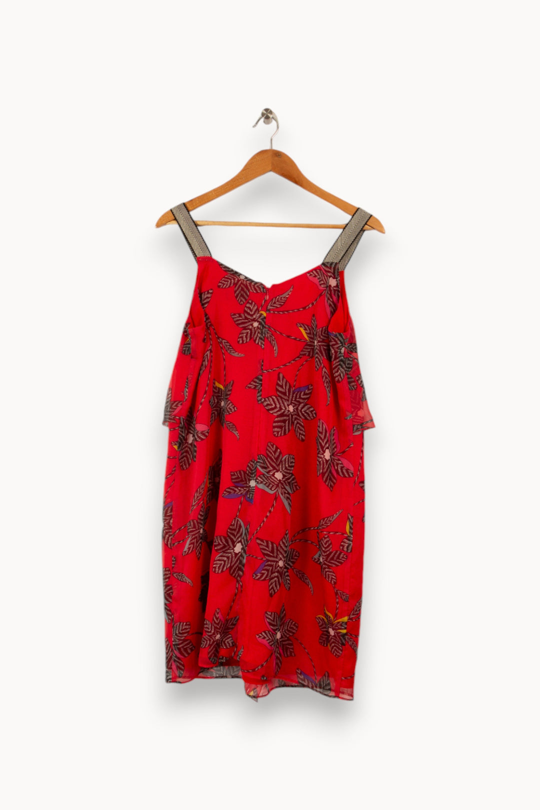 Robe rouge à motifs - Taille XXL/44