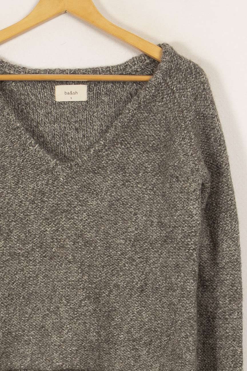 Pull gris - Taille S/36