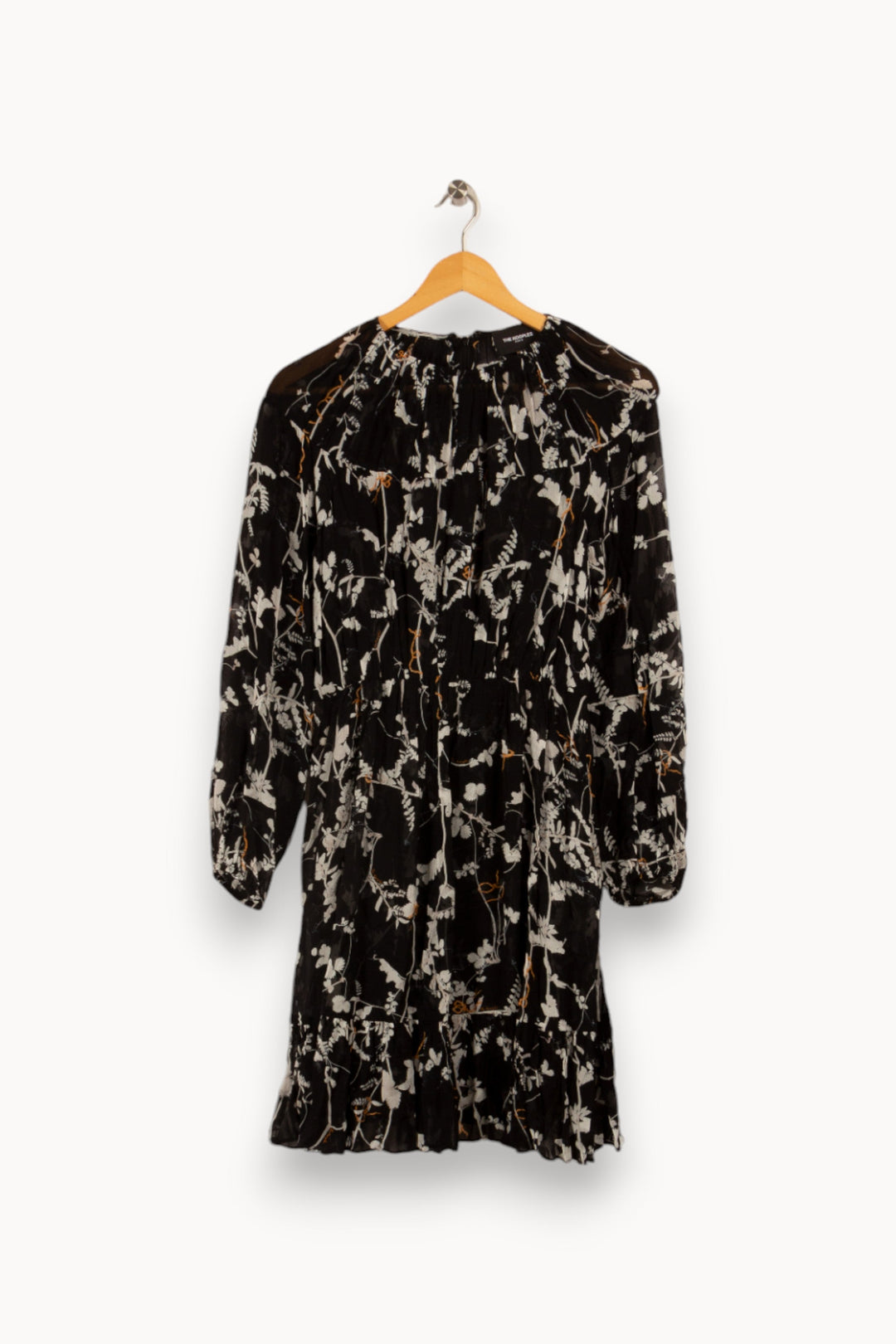 Robe noire à motifs - Taille XS/34