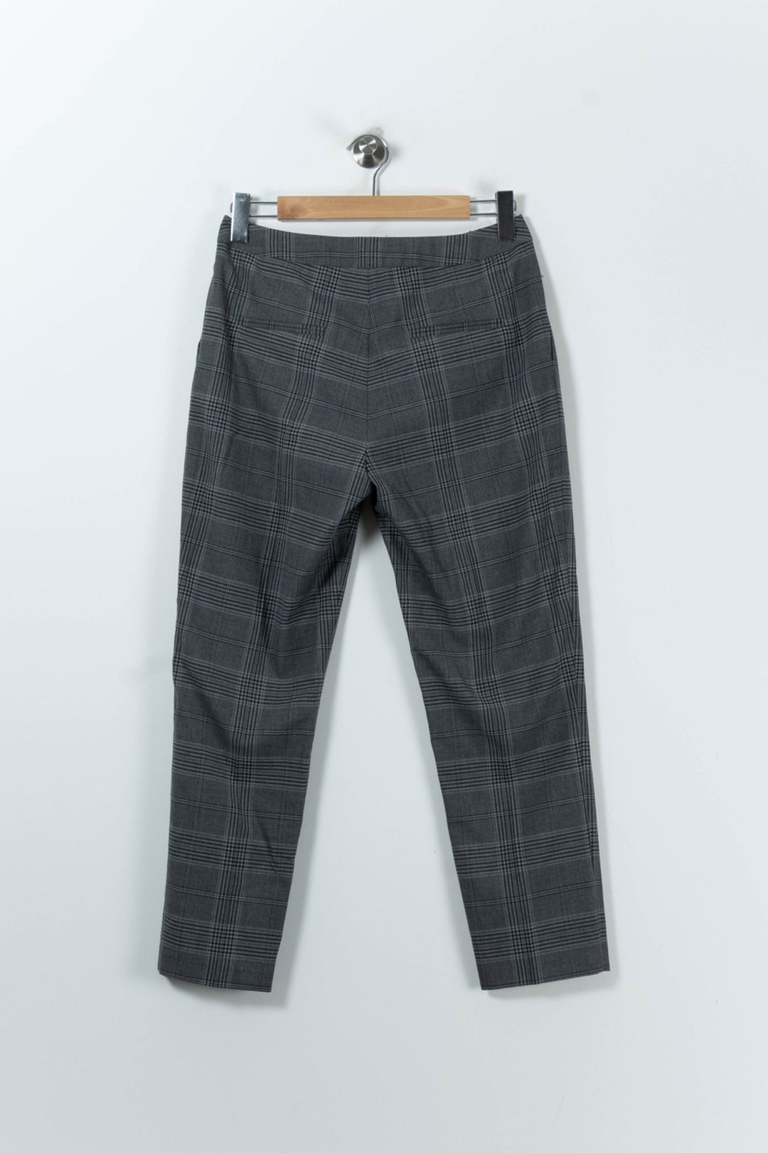 Pantalon Carreaux Gris - Taille S/36 de la marque Tara Jarmon | PARAD16042 - Vendu par Paradigme - Image 4