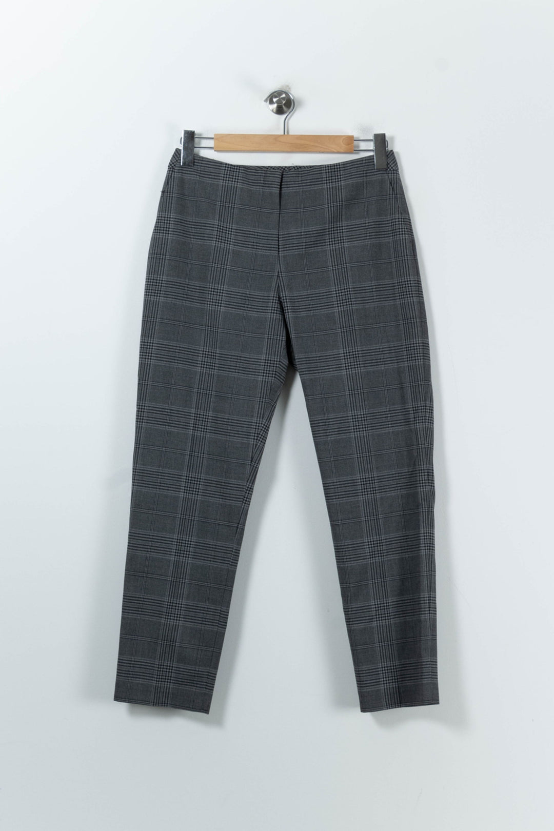 Pantalon Carreaux Gris - Taille S/36 de la marque Tara Jarmon | PARAD16042 - Vendu par Paradigme - Image 2
