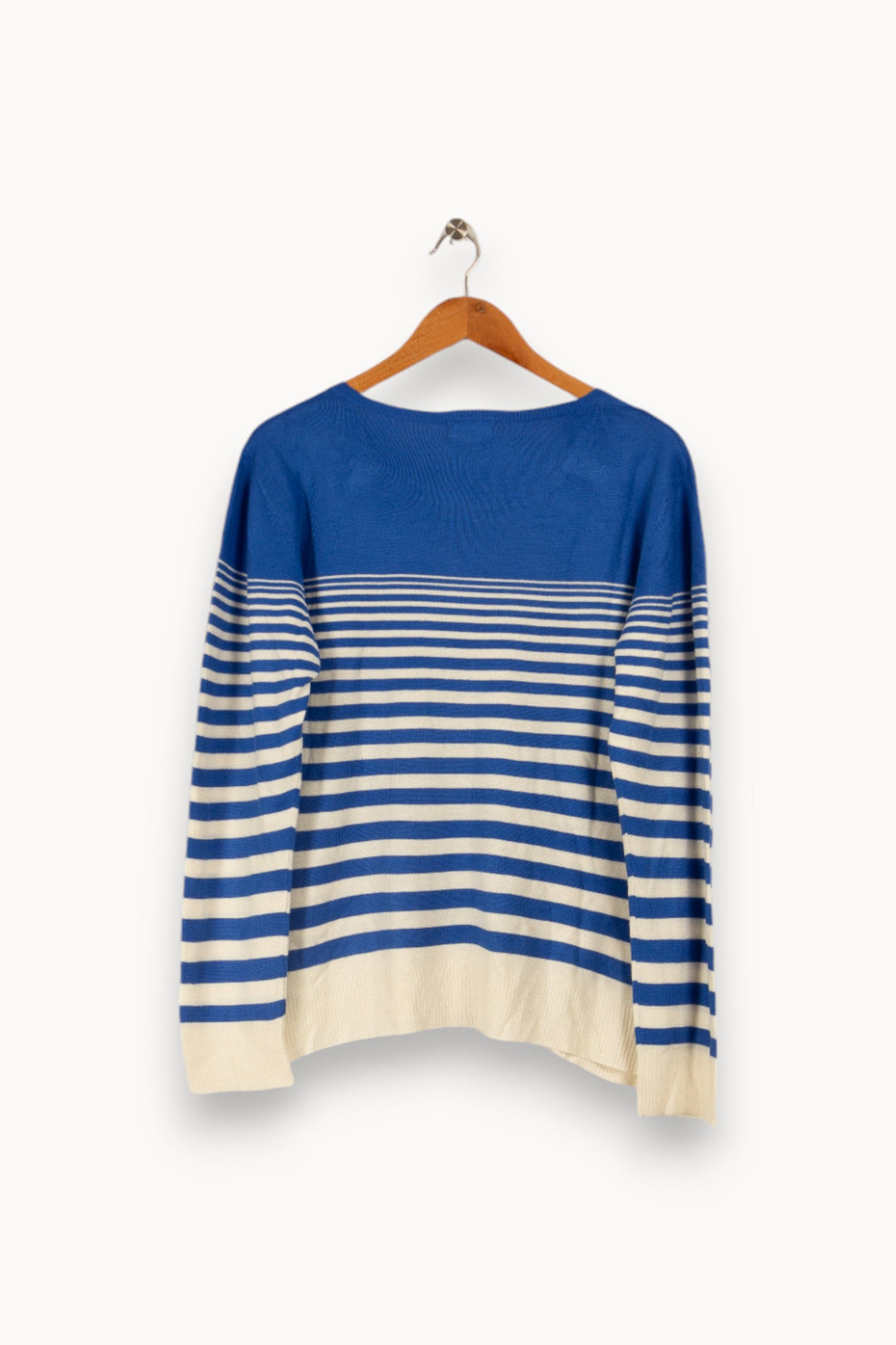 Pull marinière bleu et blanc - Taille L/40