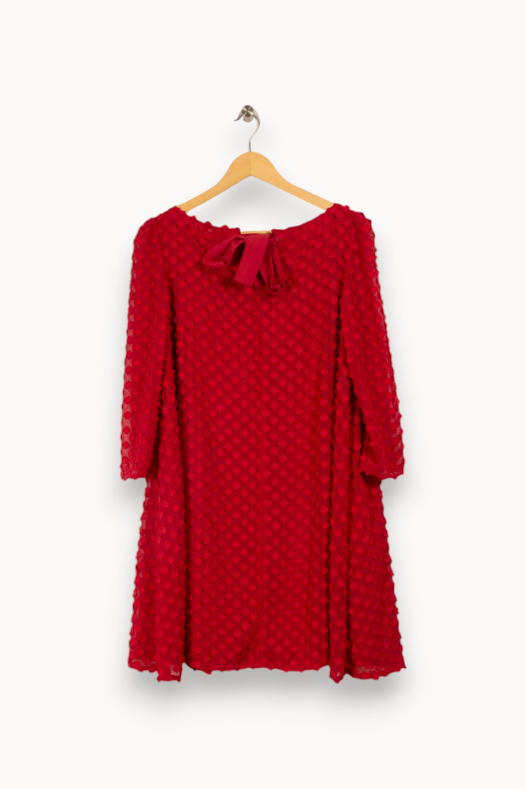 Robe rouge avec détails - Taille S/36