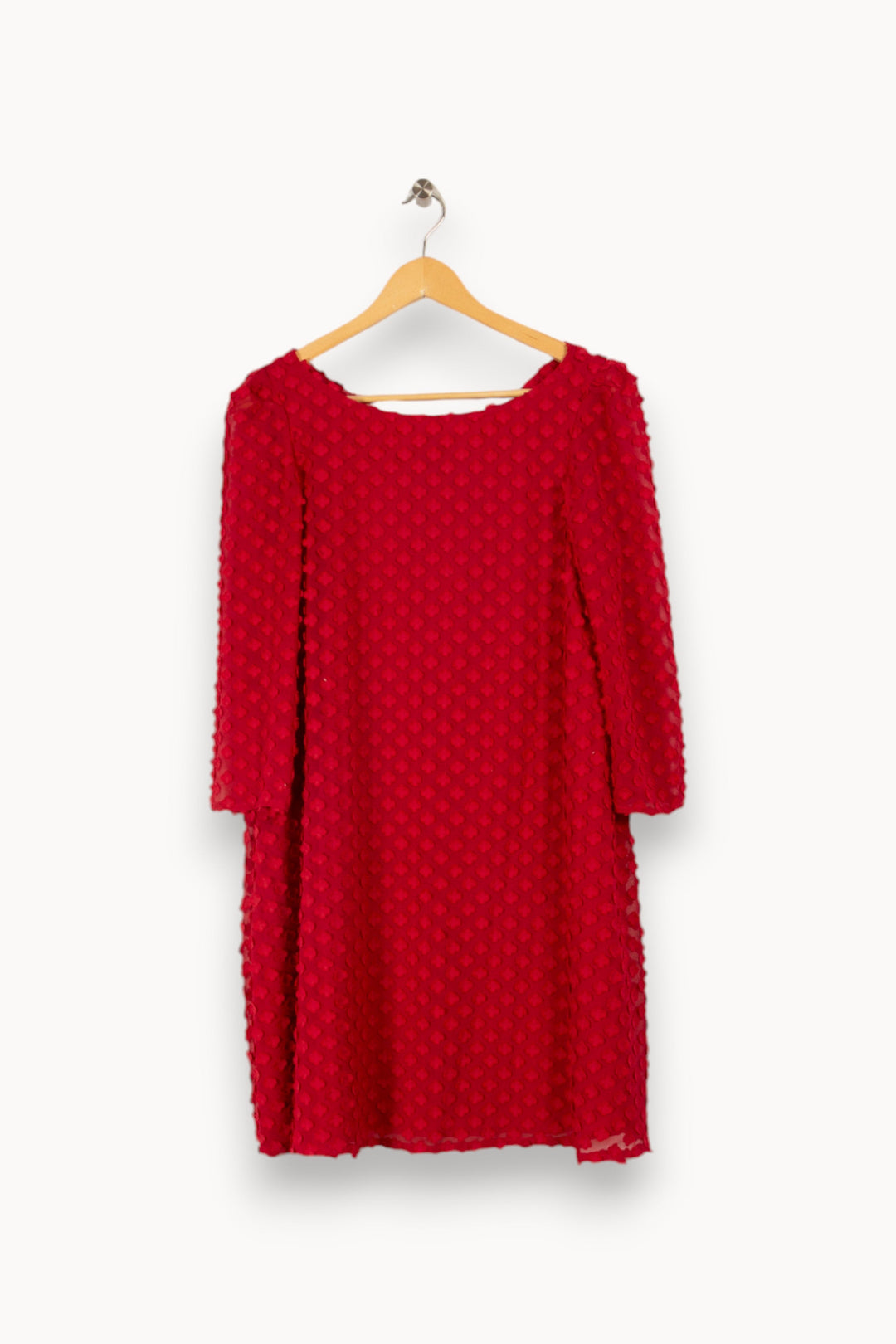 Robe rouge avec détails - Taille S/36