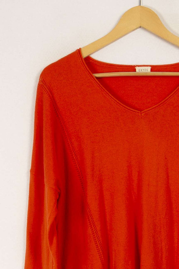 Sweat orange - Taille Unique