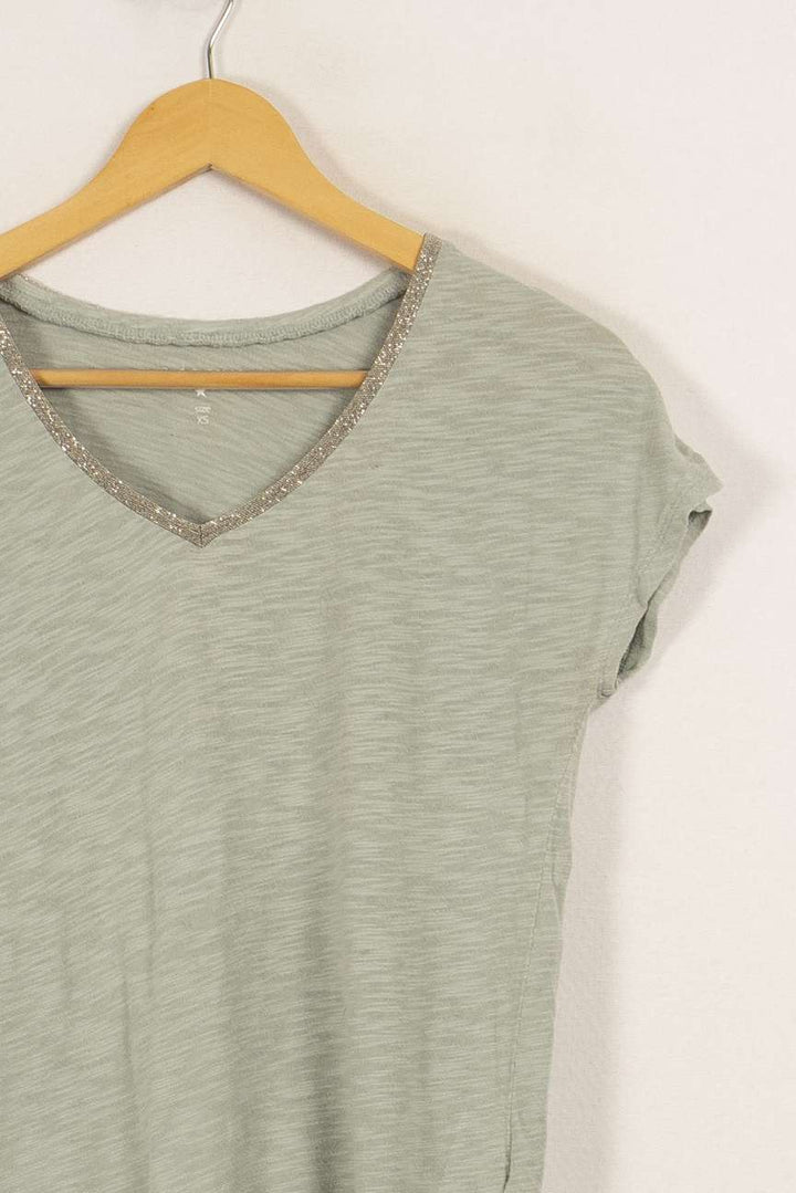 T-shirt vert - Taille XS/34