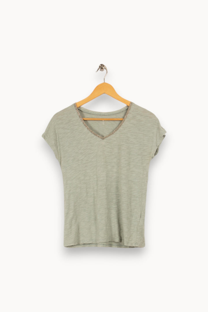 T-shirt vert - Taille XS/34