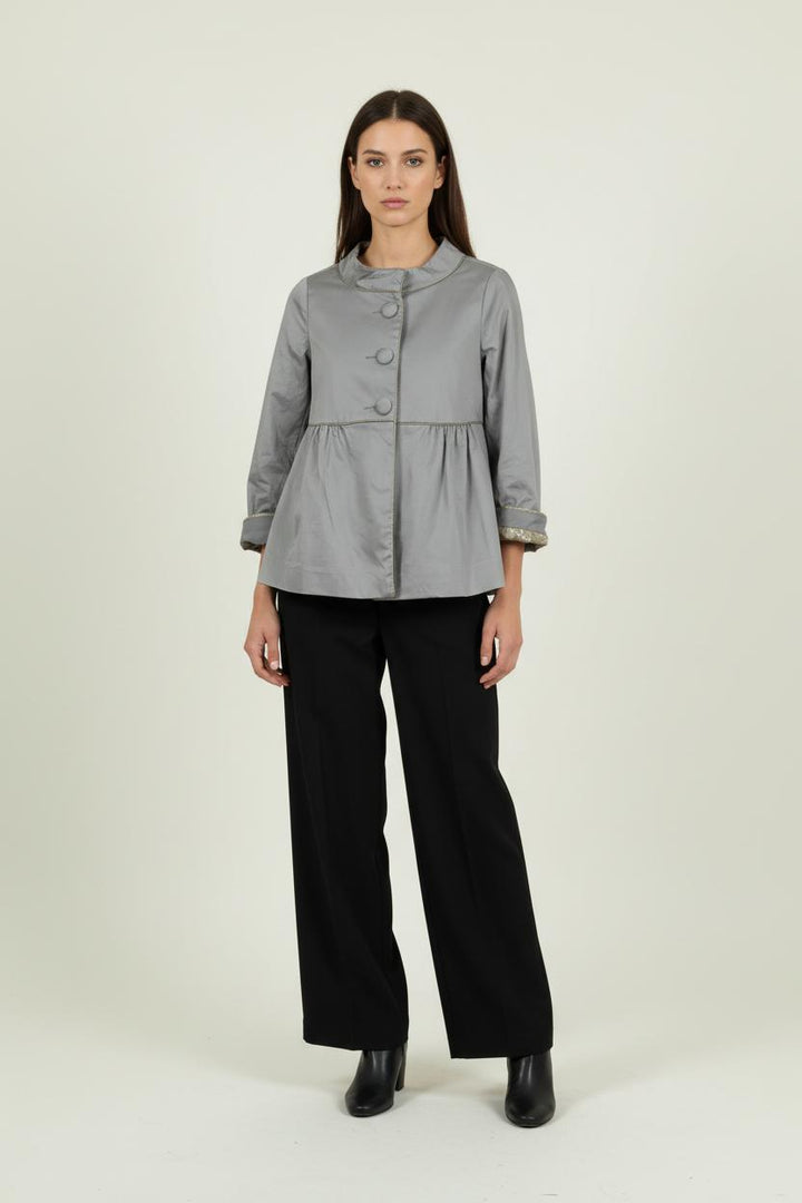 Veste Grise - Taille M/38 de la marque Maje | PARAD16081 - Vendu par Paradigme - Image 1