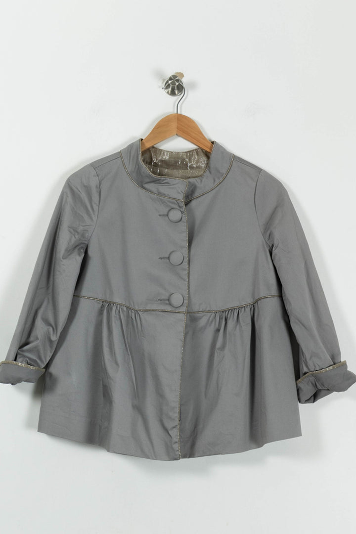 Veste Grise - Taille M/38 de la marque Maje | PARAD16081 - Vendu par Paradigme - Image 2
