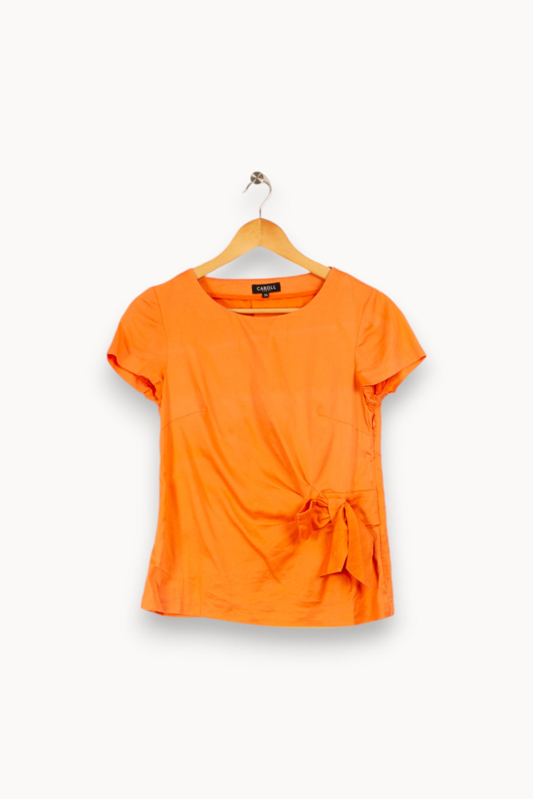 T-shirt orange - Taille S/36