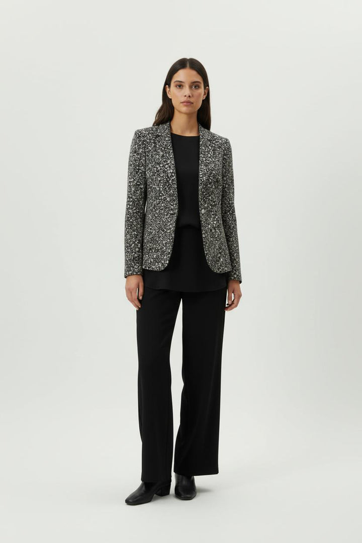 Blazer Noir et Blanc - Taille S/36 de la marque IKKS | PARAD16099 - Vendu par Paradigme - Image 1
