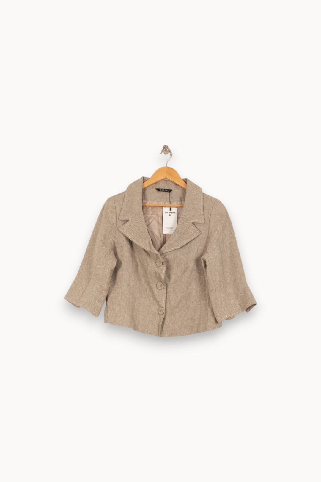 Veste Grise - Taille XL/42 de la marque Caroll | PARAD16105 - Vendu par Paradigme - Image 2
