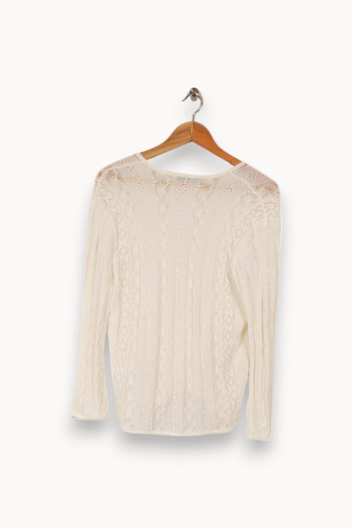 Cardigan blanc - Taille L/40